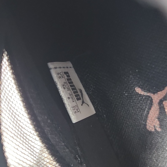 PUMA Phenom Black Pull On‎ Sneakers Women's Size 6 - Picture 8 of 8